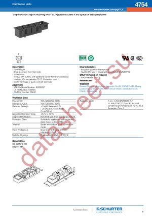 4754.4400 datasheet  